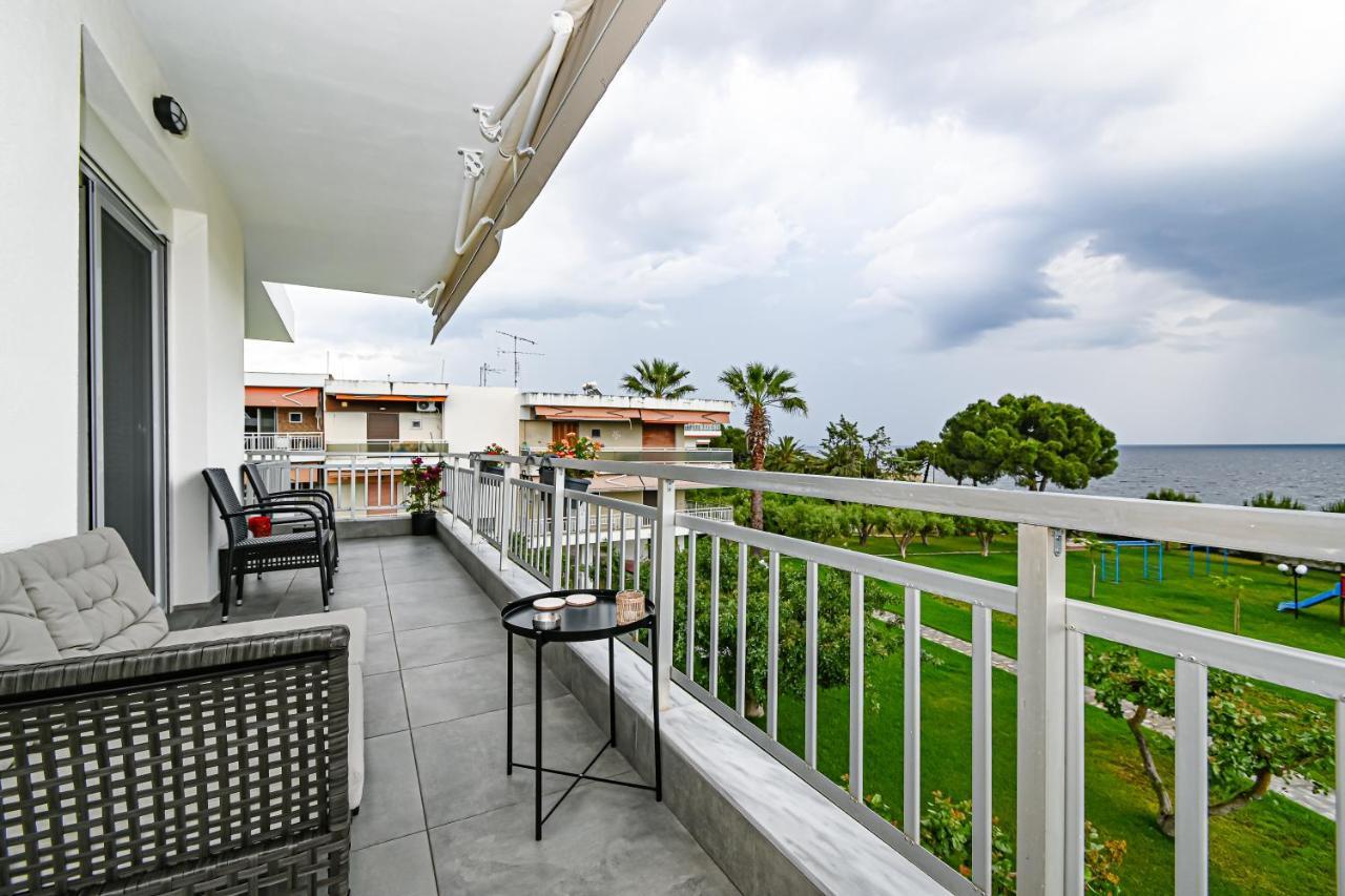 E & D Family Apartment By The Sea Kalyves Polygyrou Exterior foto