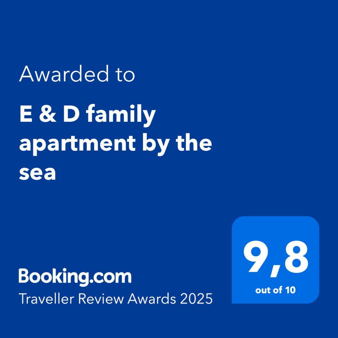 E & D Family Apartment By The Sea Kalyves Polygyrou Exterior foto